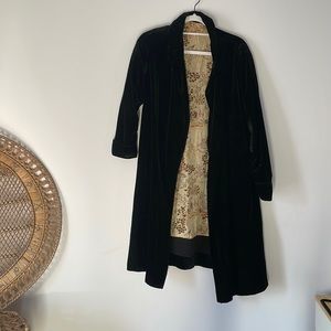 Vintage velvet jacket.